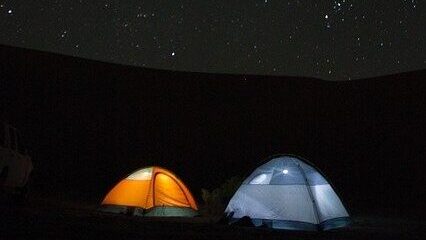 ドーム型テントの写真