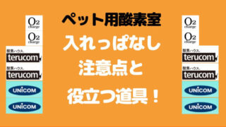 犬を酸素室に入れっぱなし..その注意点と便利グッズを徹底解説！